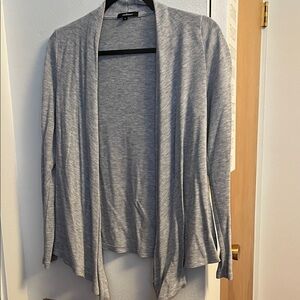 Ambiance Light Gray Women's Cardigan